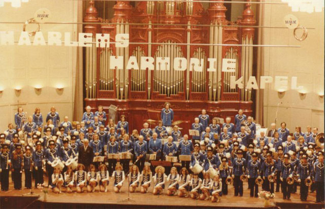 De Haarlems Harmonie Kapel (HHK) in 1975